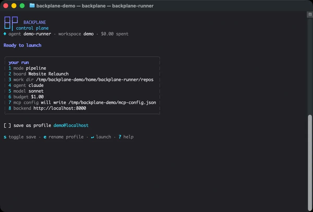 Asistente de configuración — listo